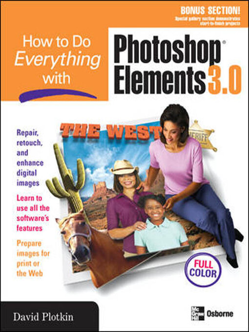 Title details for How to Do Everything with Photoshop Elements 3.0 by David Plotkin - Available